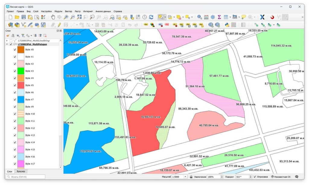 Пример стиля NextGIS QGIS