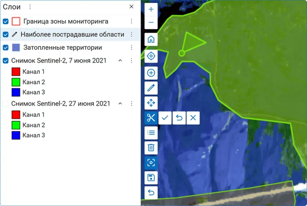 Инструменты редактирования