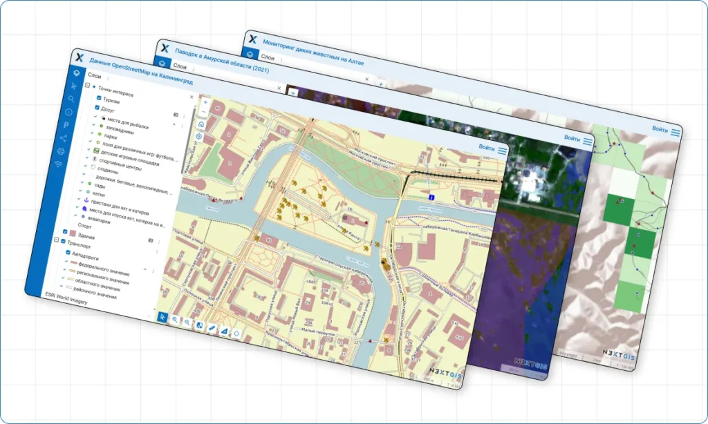 Неограниченное количество веб-карт