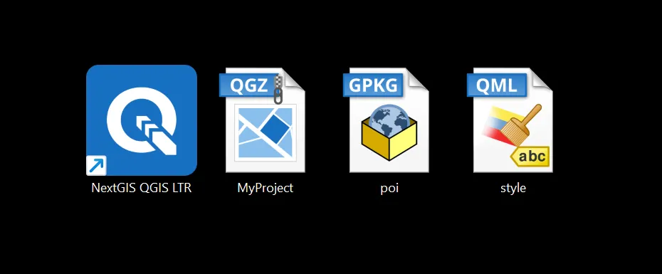 Фирменные иконки NextGIS